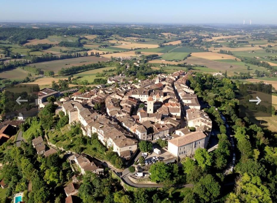 Apartament Charmant Studio Avec Jardin A La Campagne Sur Le Chemin De Saint Jacques De Compostelle Lauzerte Zewnętrze zdjęcie