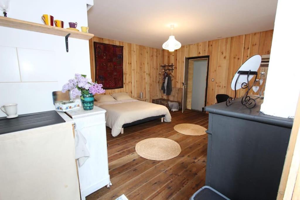 Apartament Charmant Studio Avec Jardin A La Campagne Sur Le Chemin De Saint Jacques De Compostelle Lauzerte Zewnętrze zdjęcie